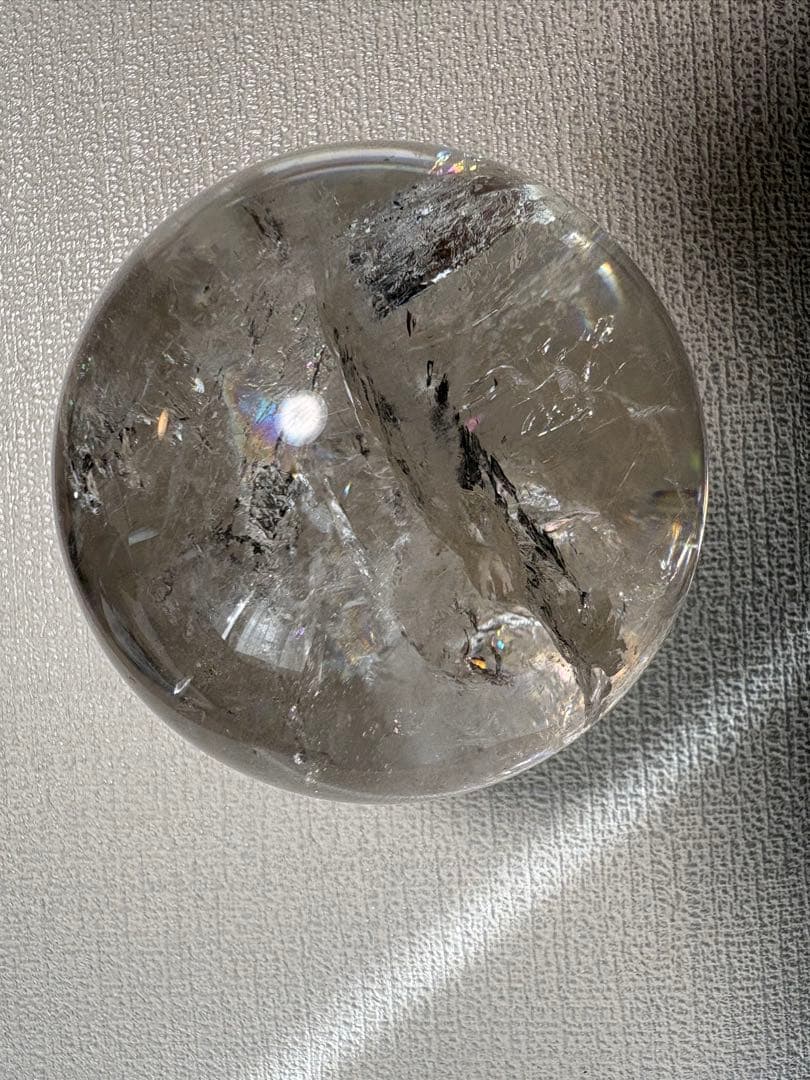 ブラジル産水晶　丸玉