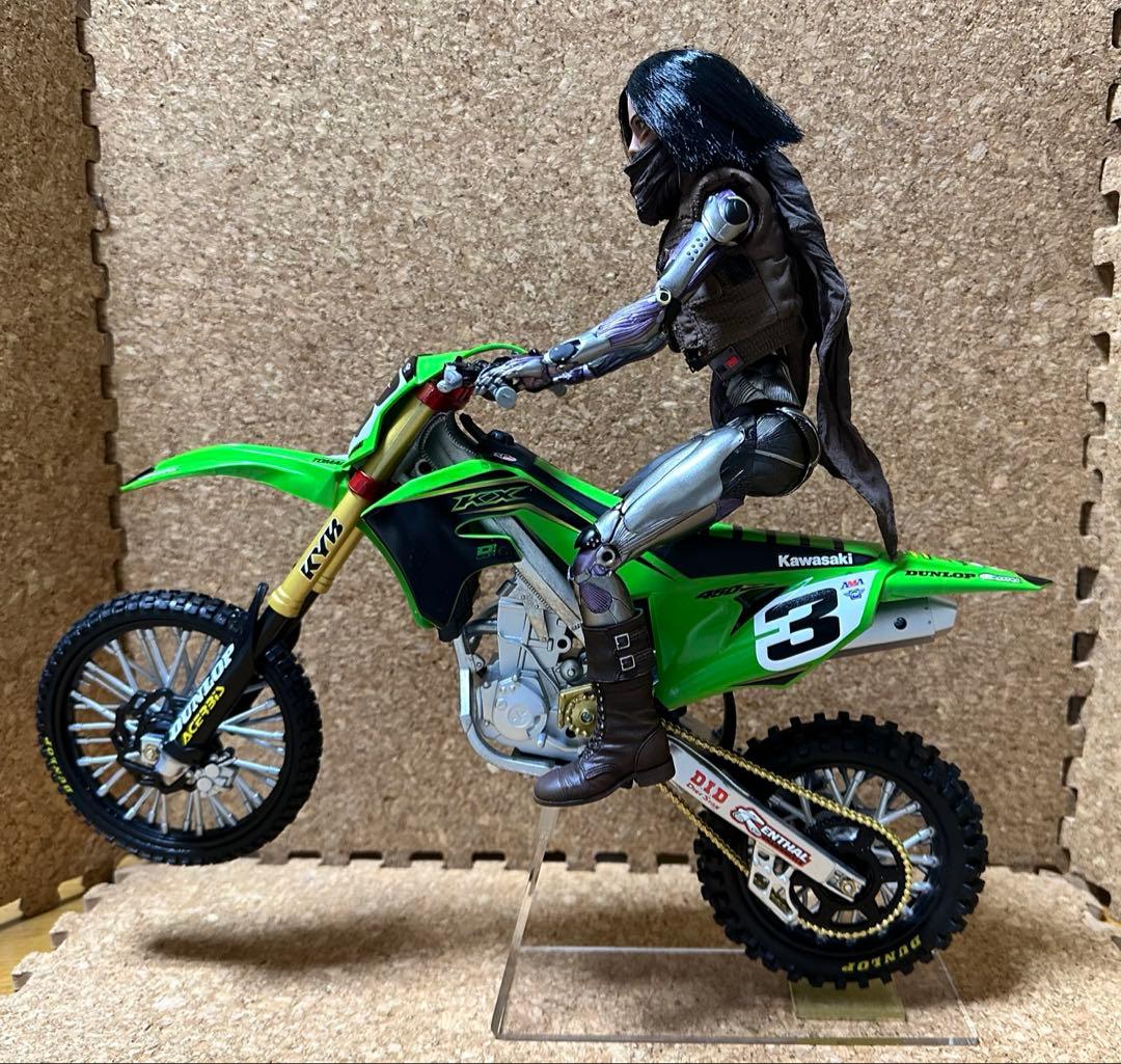 1/6 Kawasaki KX 450 モトクロスバイク