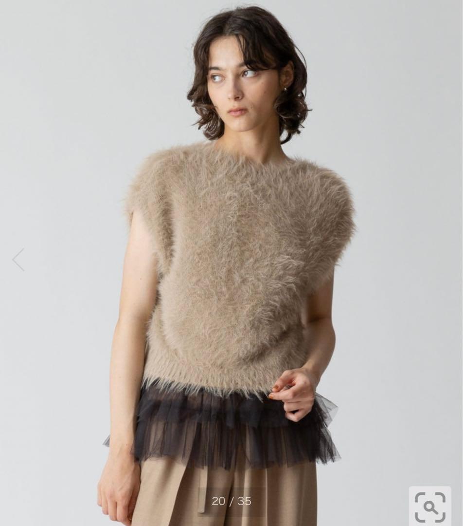 シャギーオーバー2WAYベスト