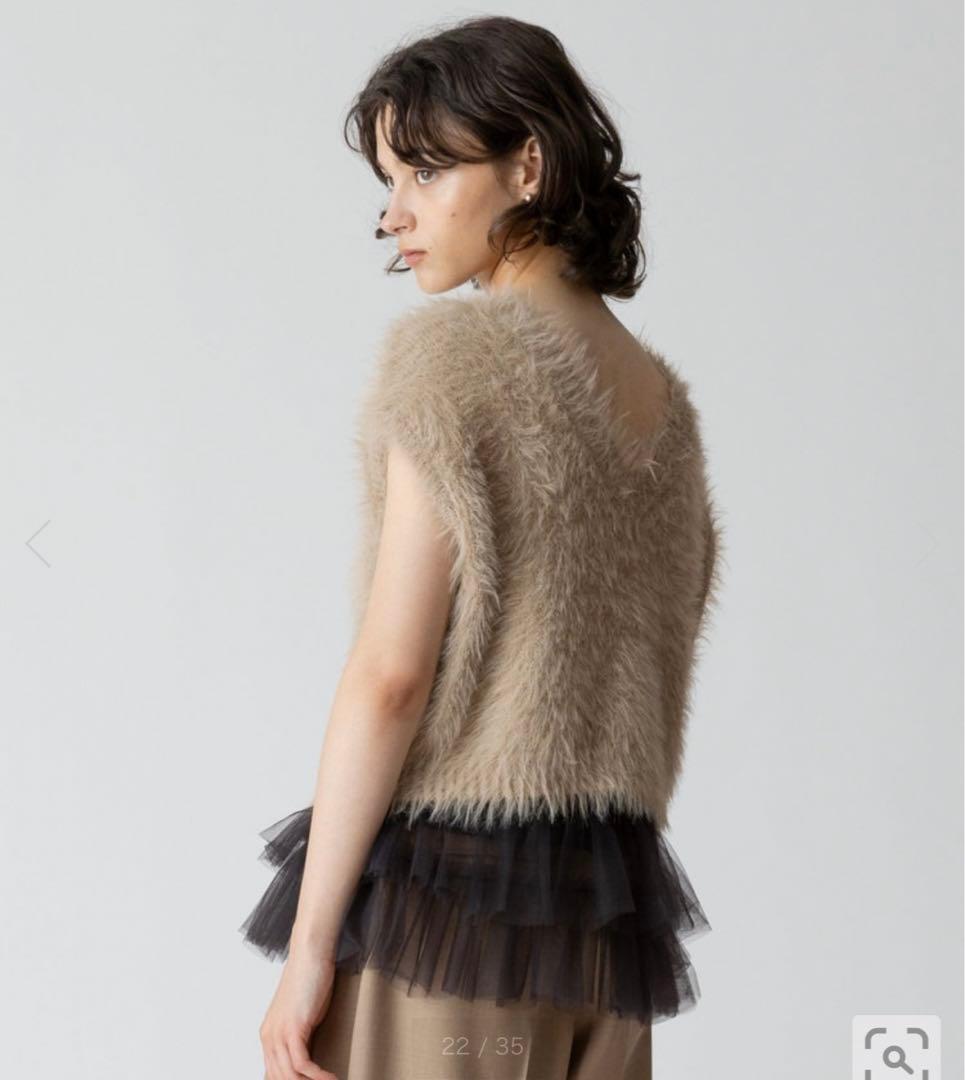 シャギーオーバー2WAYベスト