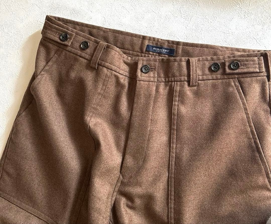 【新品未使用品】BURBERRY スラックス ブラウン