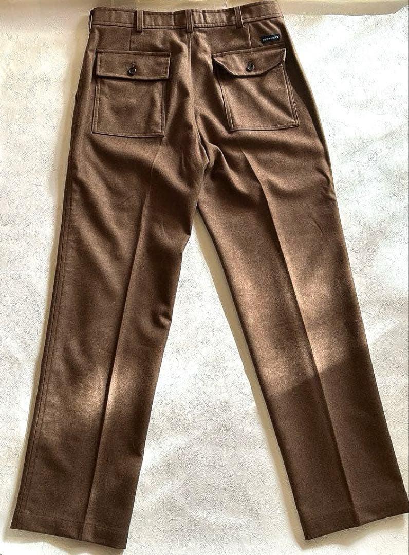 【新品未使用品】BURBERRY スラックス ブラウン