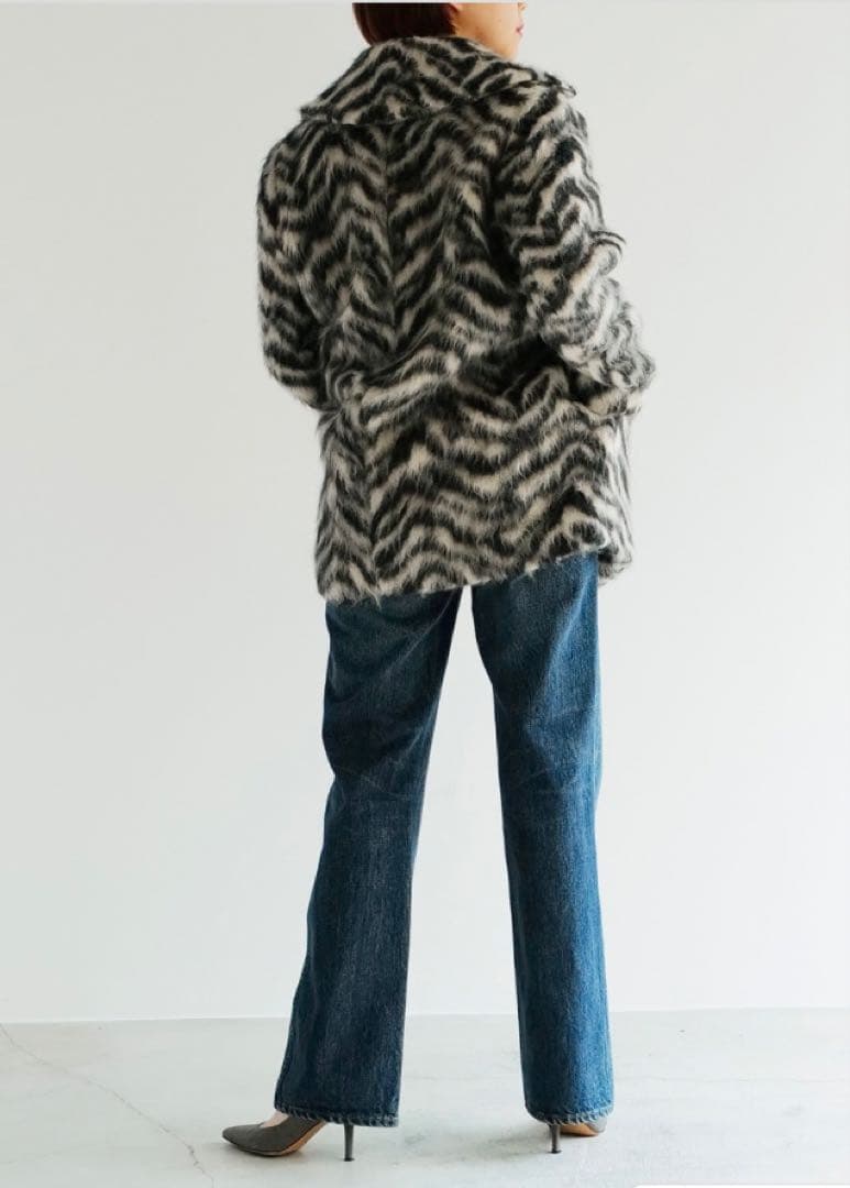 MADISONBLUE マディソンブルー コート ゼブラ柄