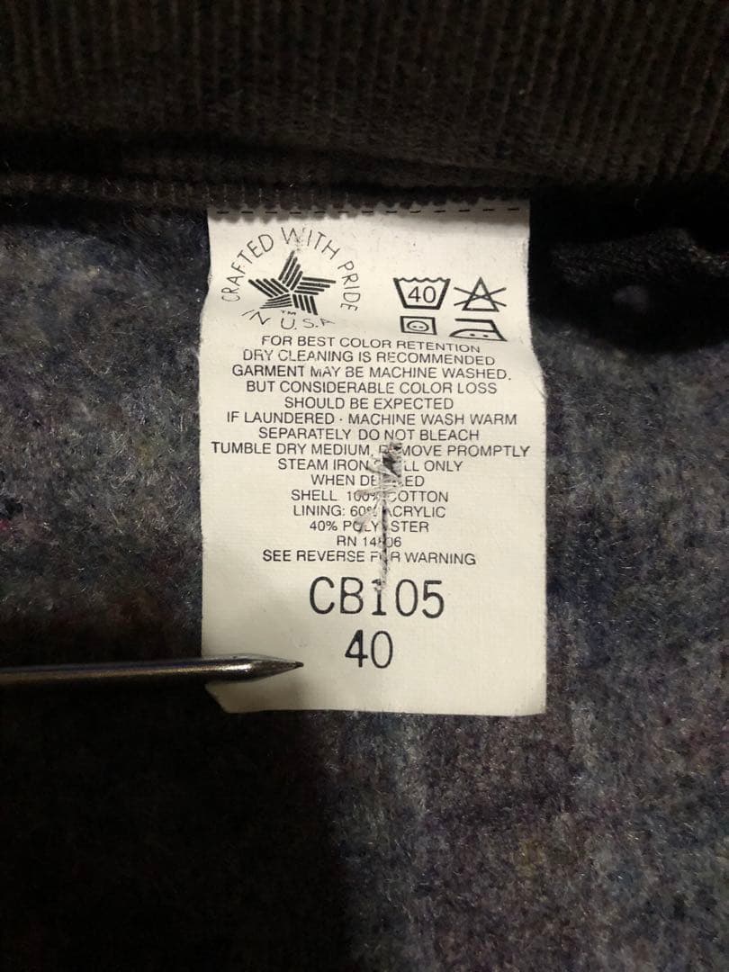 状態◎ 星タグ 90’s USA製 Carhartt ミシガンチョアコート