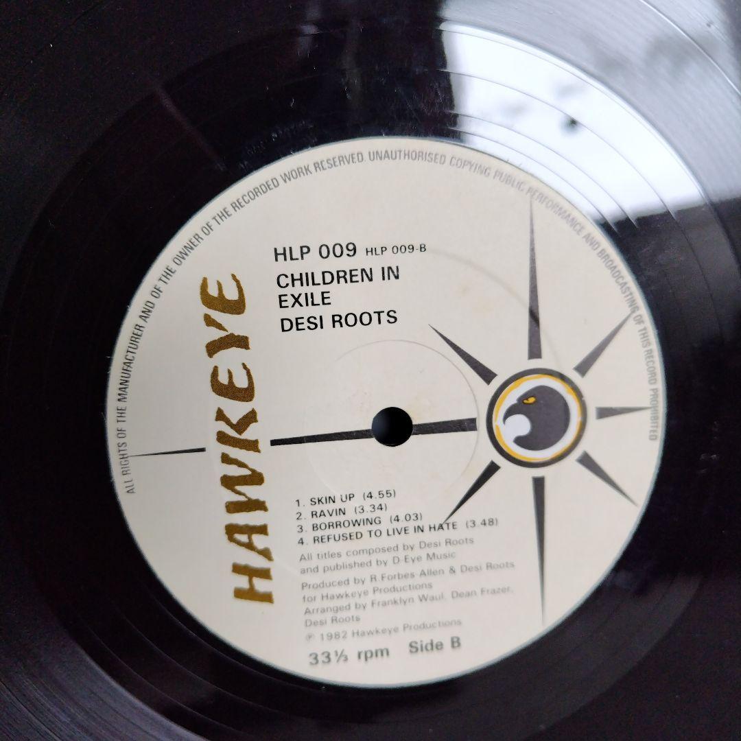 美品LP オリジナル Desi Roots CHILDREN IN EXILE
