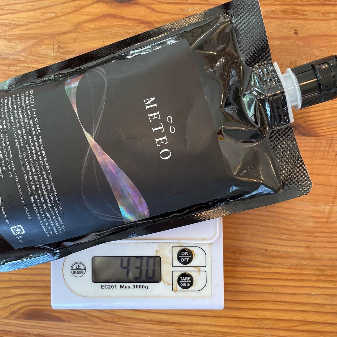 meteo トリートメント　gl 残量430g