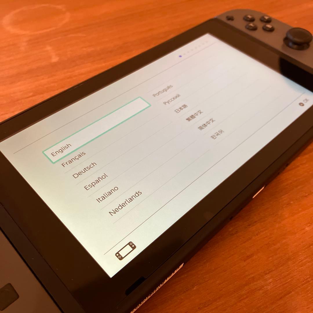 【中古】ニンテンドーSwitch 初代 箱付き グレー