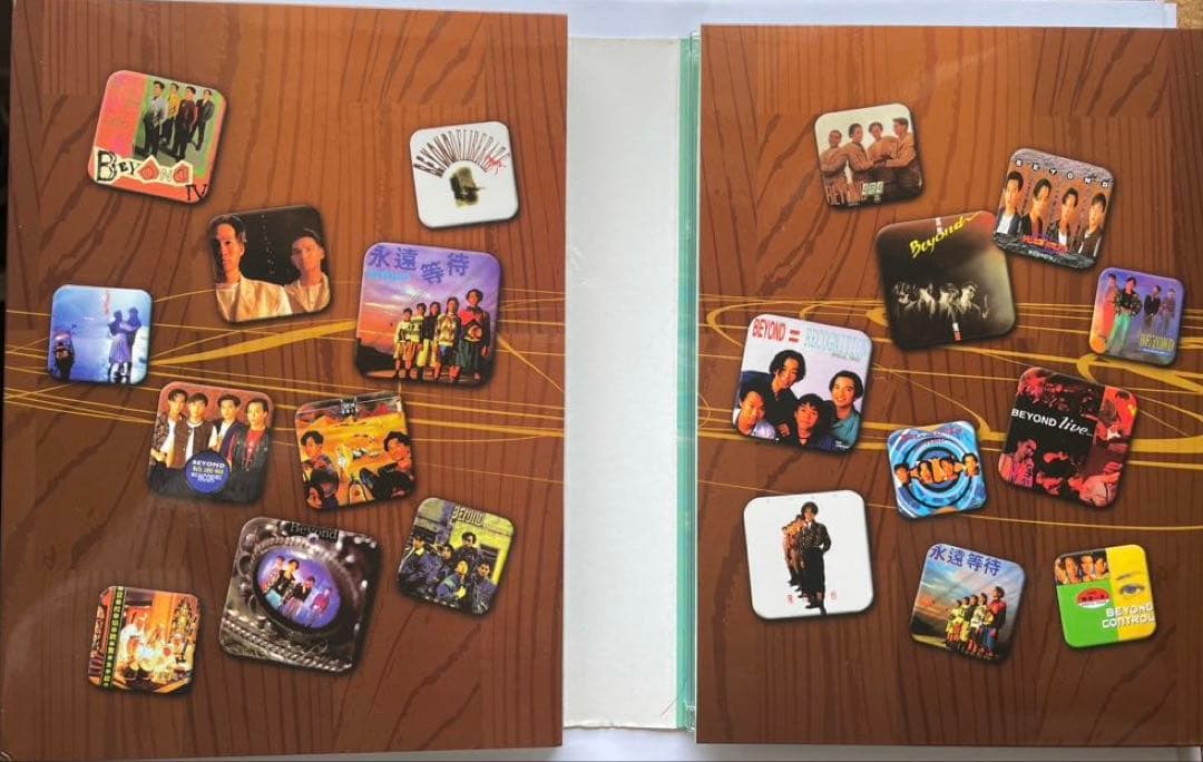 香港の伝説のロックバンド、ビヨンドBeyond101音楽大全 5CD+1DVD