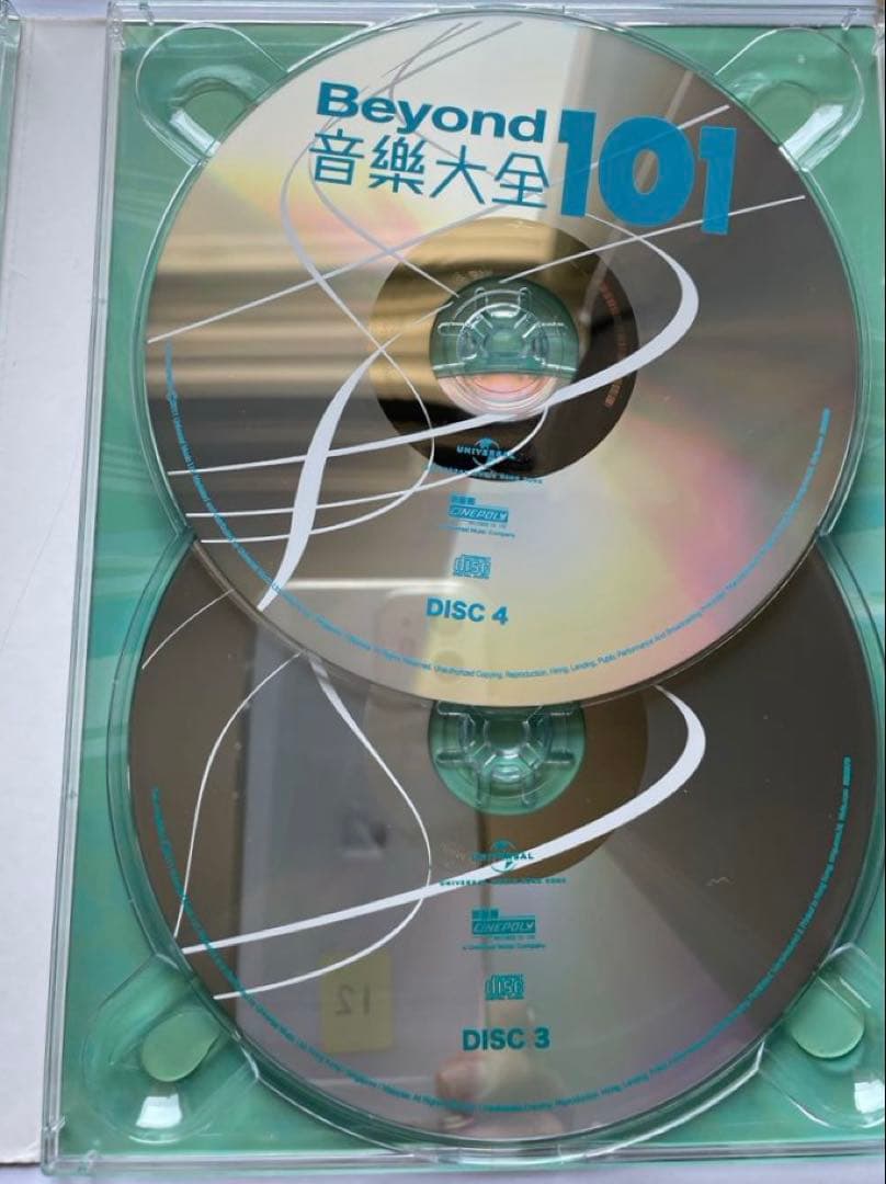 香港の伝説のロックバンド、ビヨンドBeyond101音楽大全 5CD+1DVD