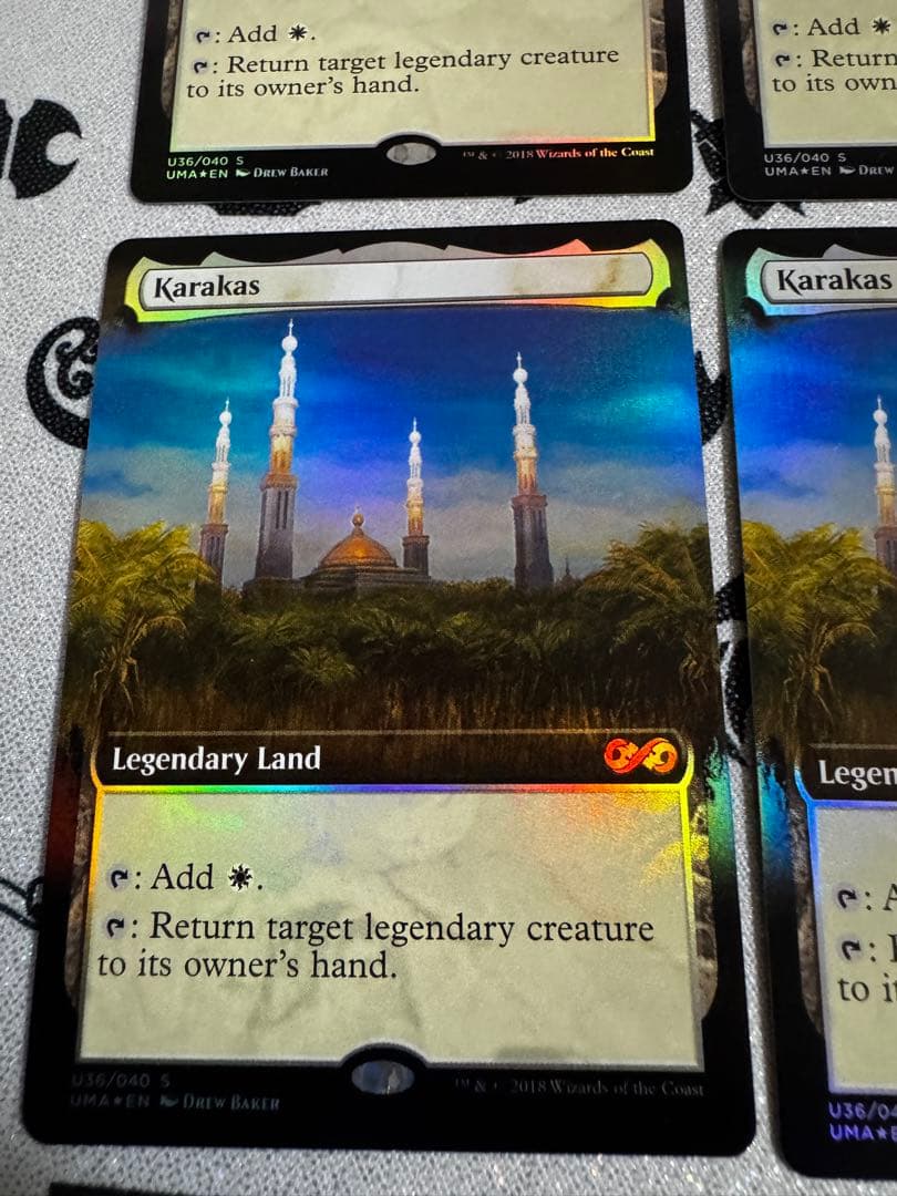 4枚セット カラカス foil 英語