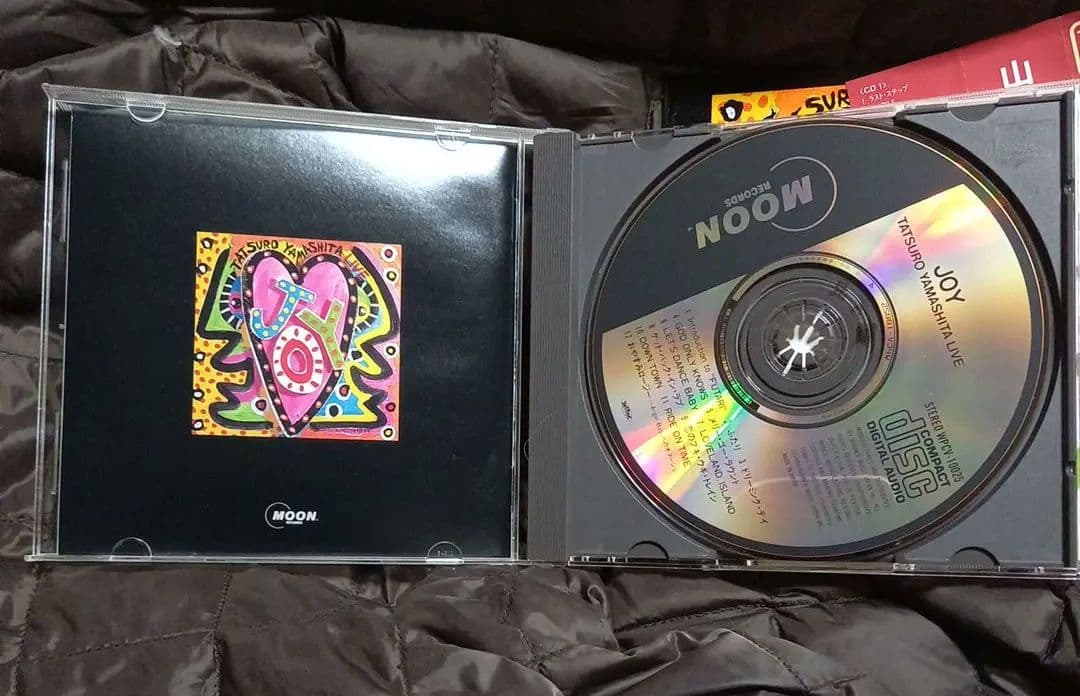 貴重　見本盤　cd 山下達郎　joy ２枚組　promo