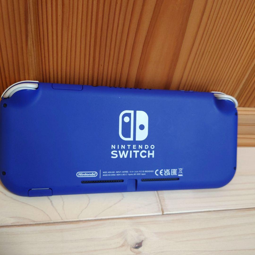 【美品】Nintendo Switch Lite 青　ブルー　ACアダプター付き