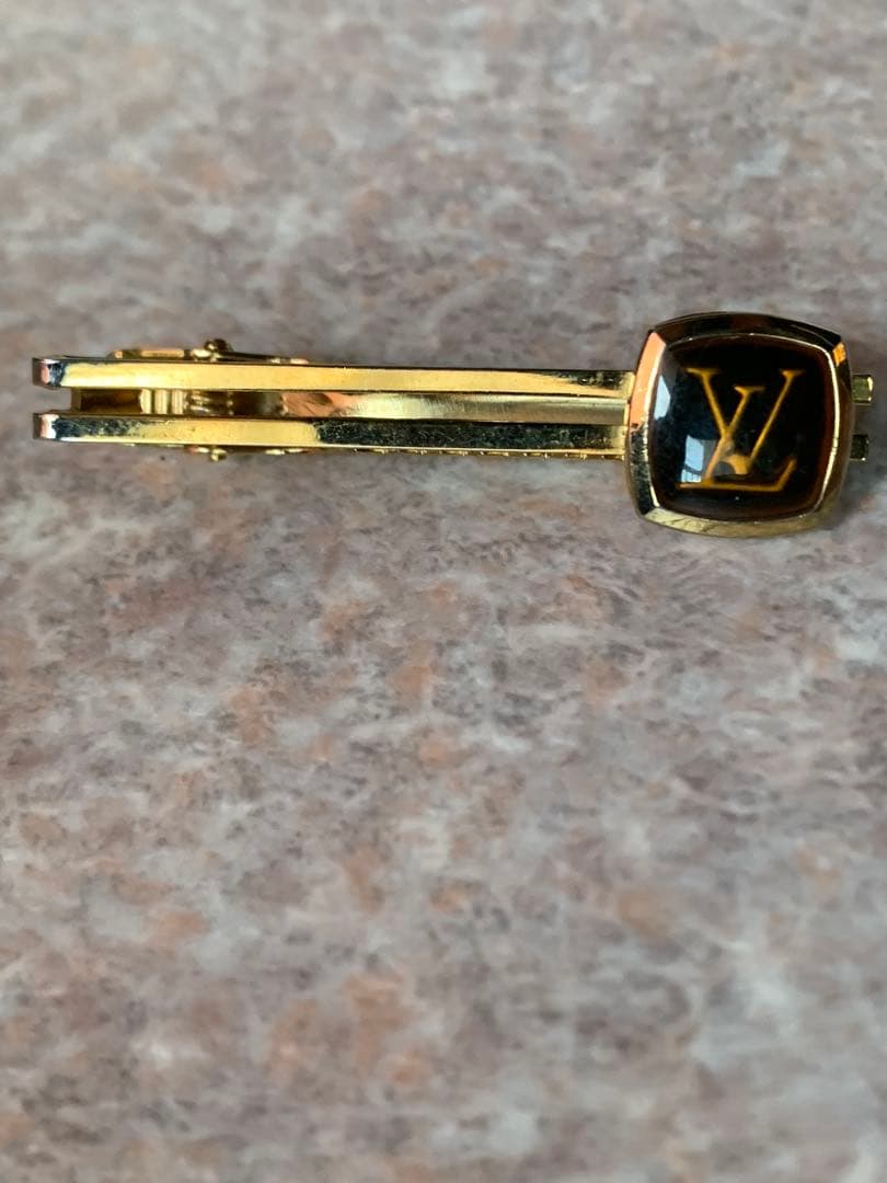 【ヴィンテージ】 LOUIS VUITTON ルイヴィトン カフスタイピンセット