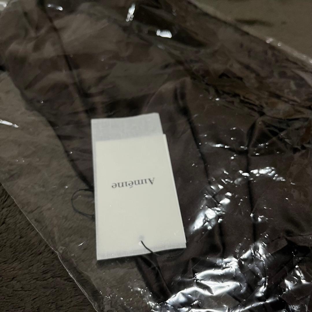 早い者勝ち aimeine カップインドレープサテンキャミソール ブラウン