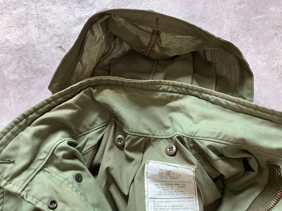 M65 フィールドジャケット 90's ミリタリー アメリカ製 秋冬 USA製