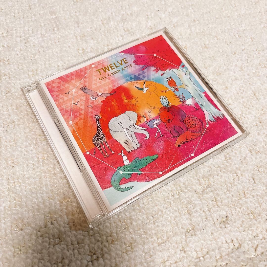 Mrs. GREEN APPLE TWELVE 初回限定盤 CD 2016