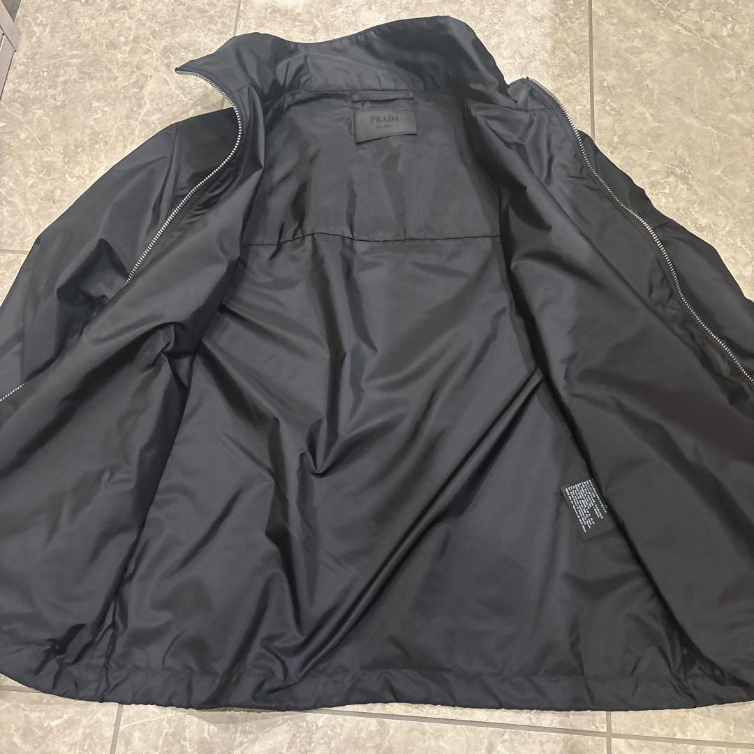 美品　PRADA プラダ　ナイロン　ジャケット　三角ロゴプレート