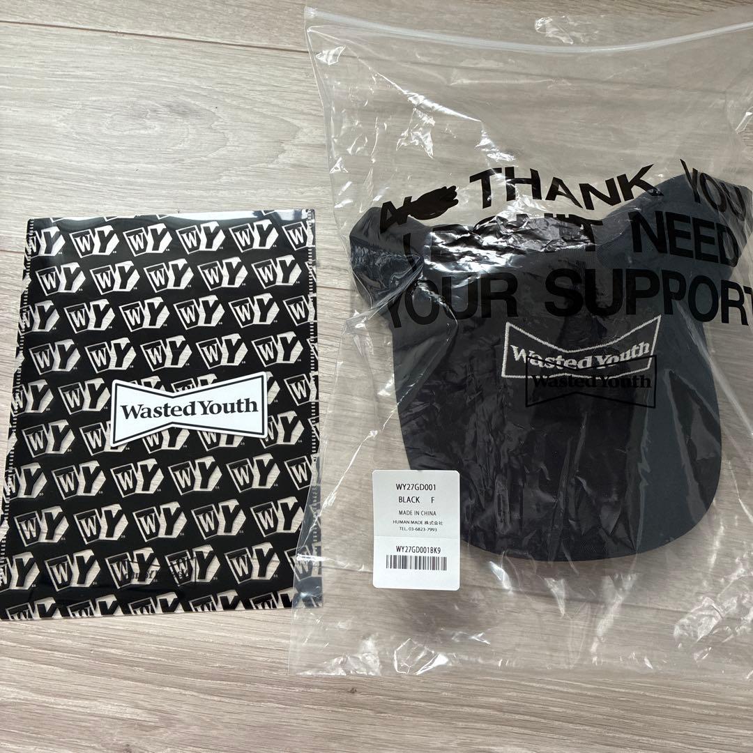 wasted youth ロゴキャップ　新品未使用
