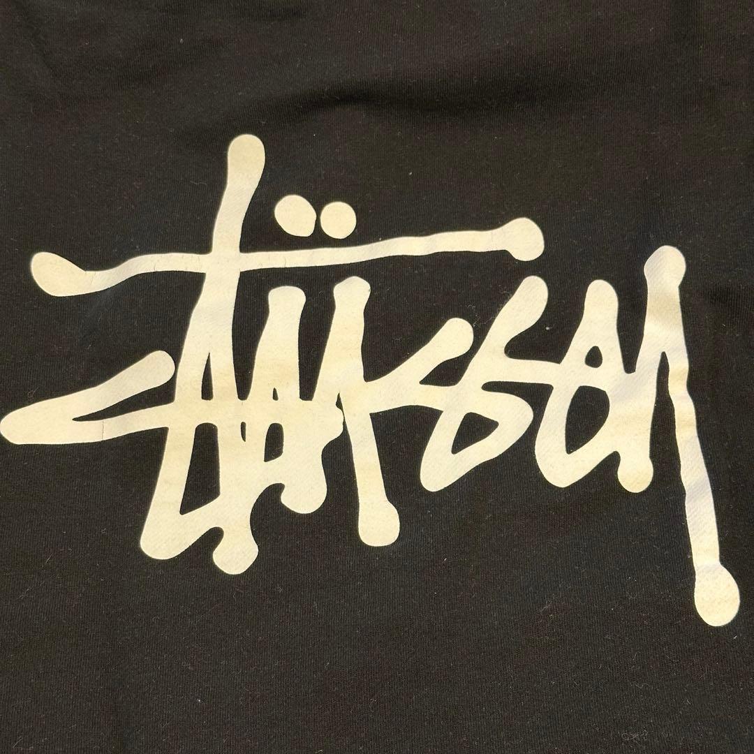 Stüssy ブラック スウェット Lサイズ ストゥーシー stussy