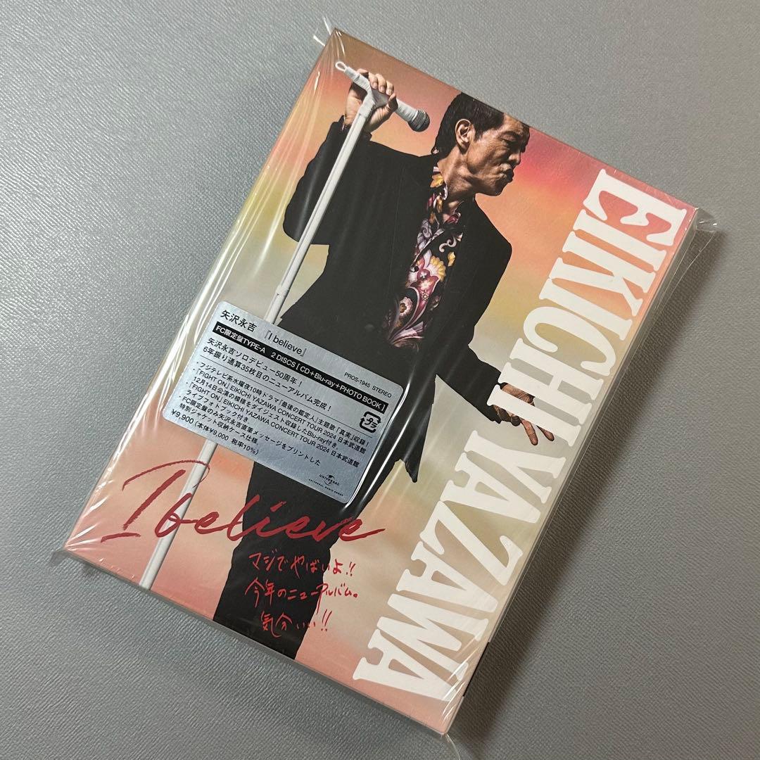 矢沢永吉 「I believe」 FC限定盤TYPE-A 【Blu-ray】