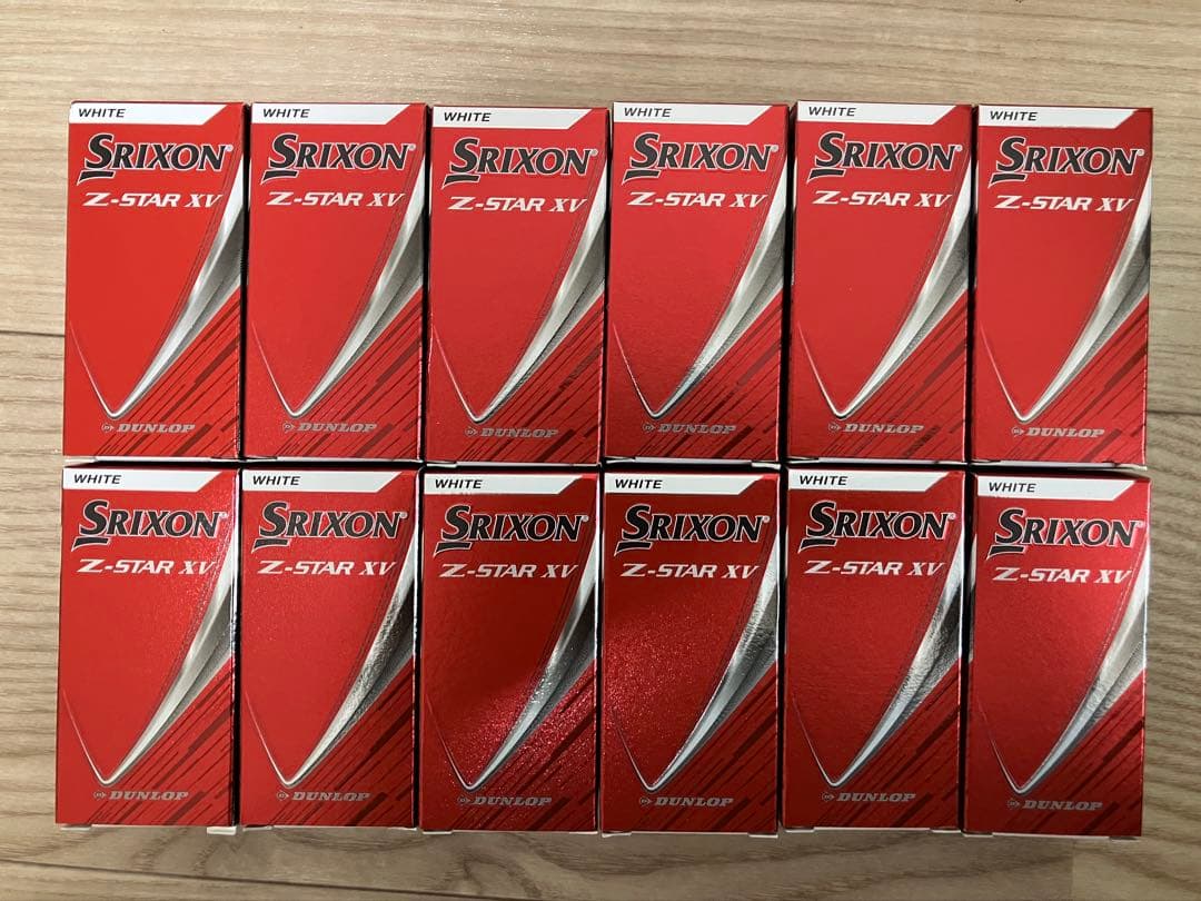 スリクソン(SRIXON) Z STAR XV 2ダース ホワイト