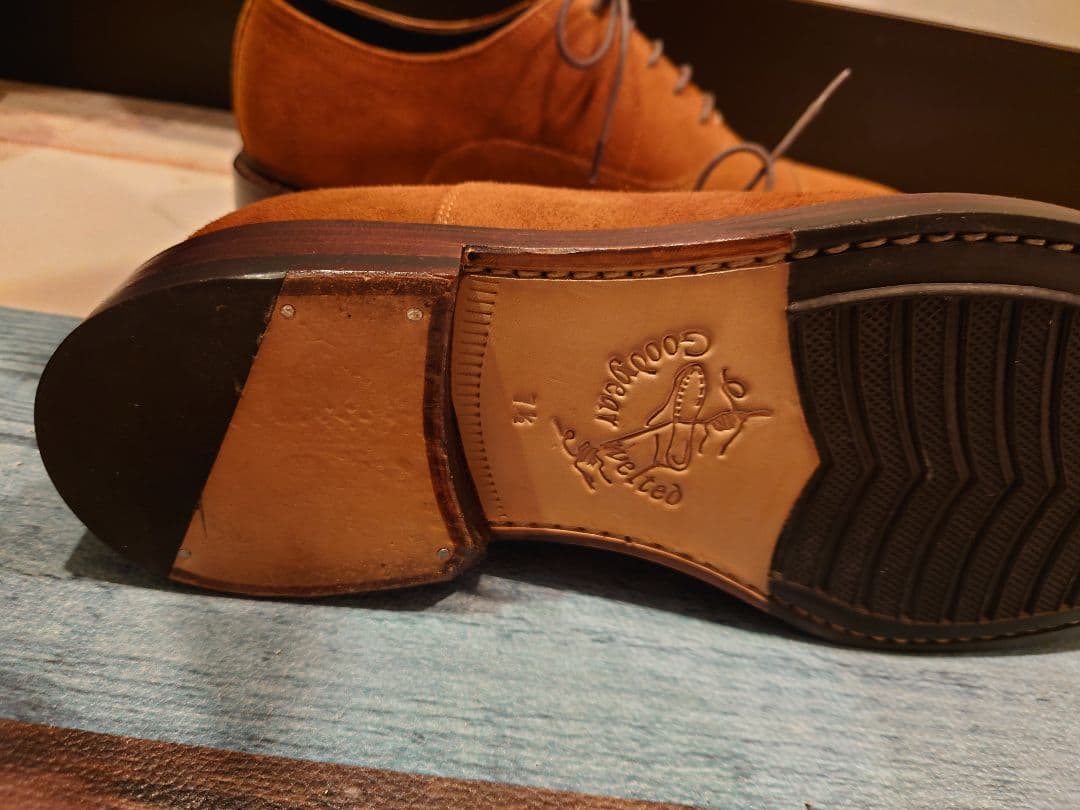 JALAN SRIWIJAYA ジャランスリウァヤ スエード ドレスシューズ