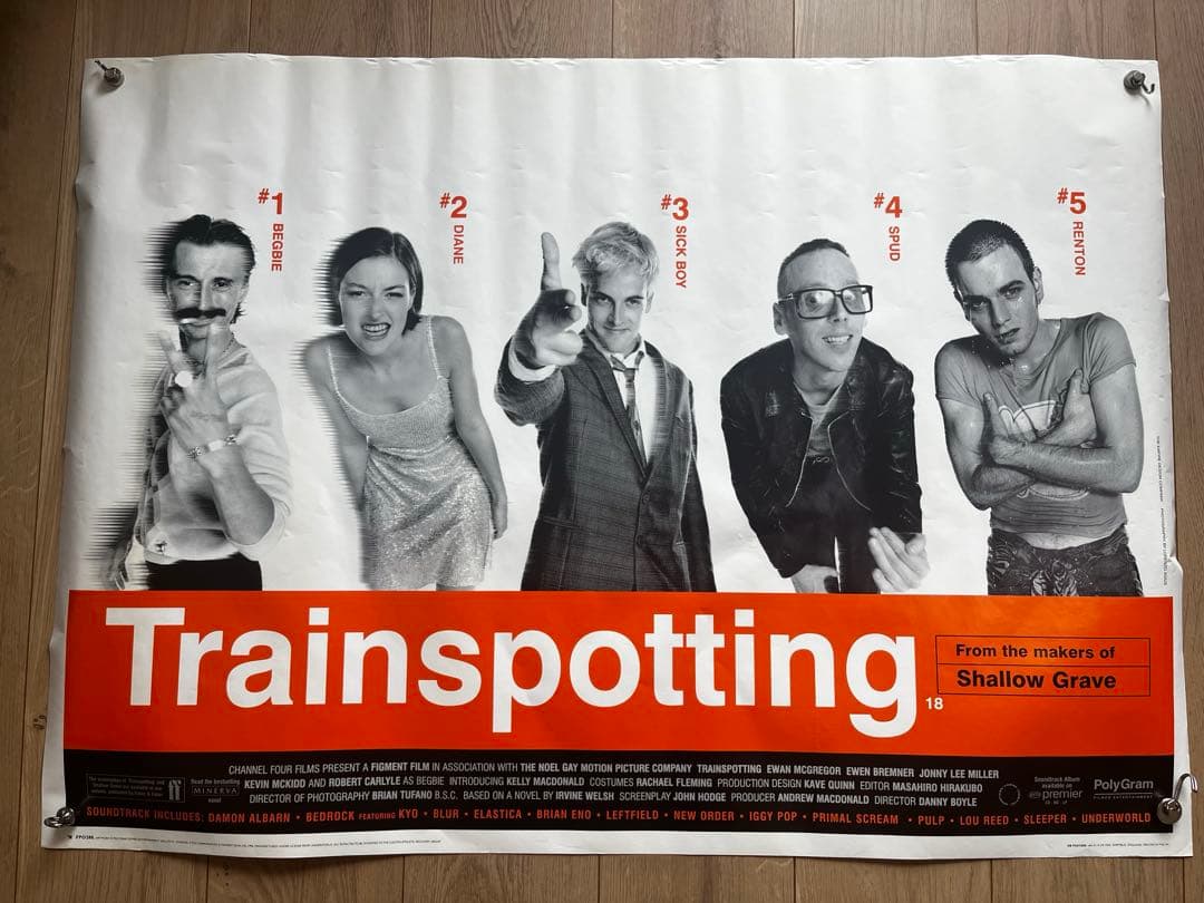 トレインスポッティング　ポスター　90cm×64cm