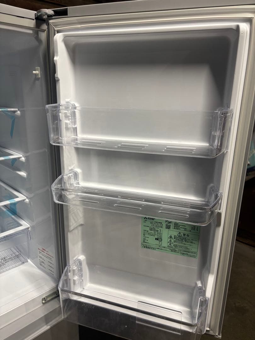 三菱 ノンフロン冷凍冷蔵庫 168L MR-P17E-S 2019年製