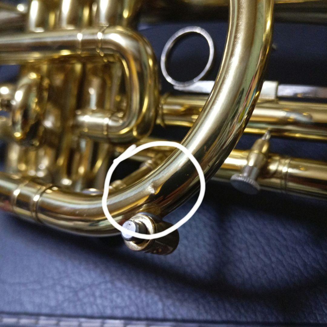 Jupiter ジュピター コルネット本体 JCR-520Mミュートマウスピース