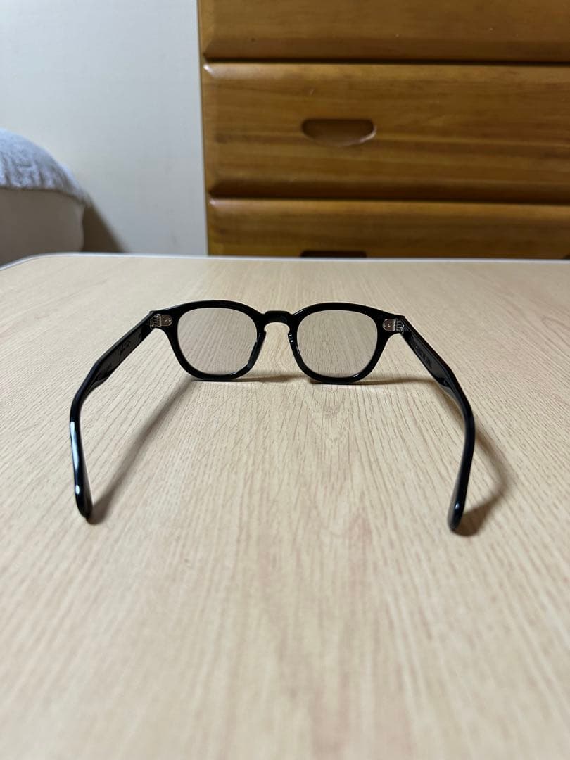 JULIUS TART OPTICAL AR 46-22 ブラック　BLACK