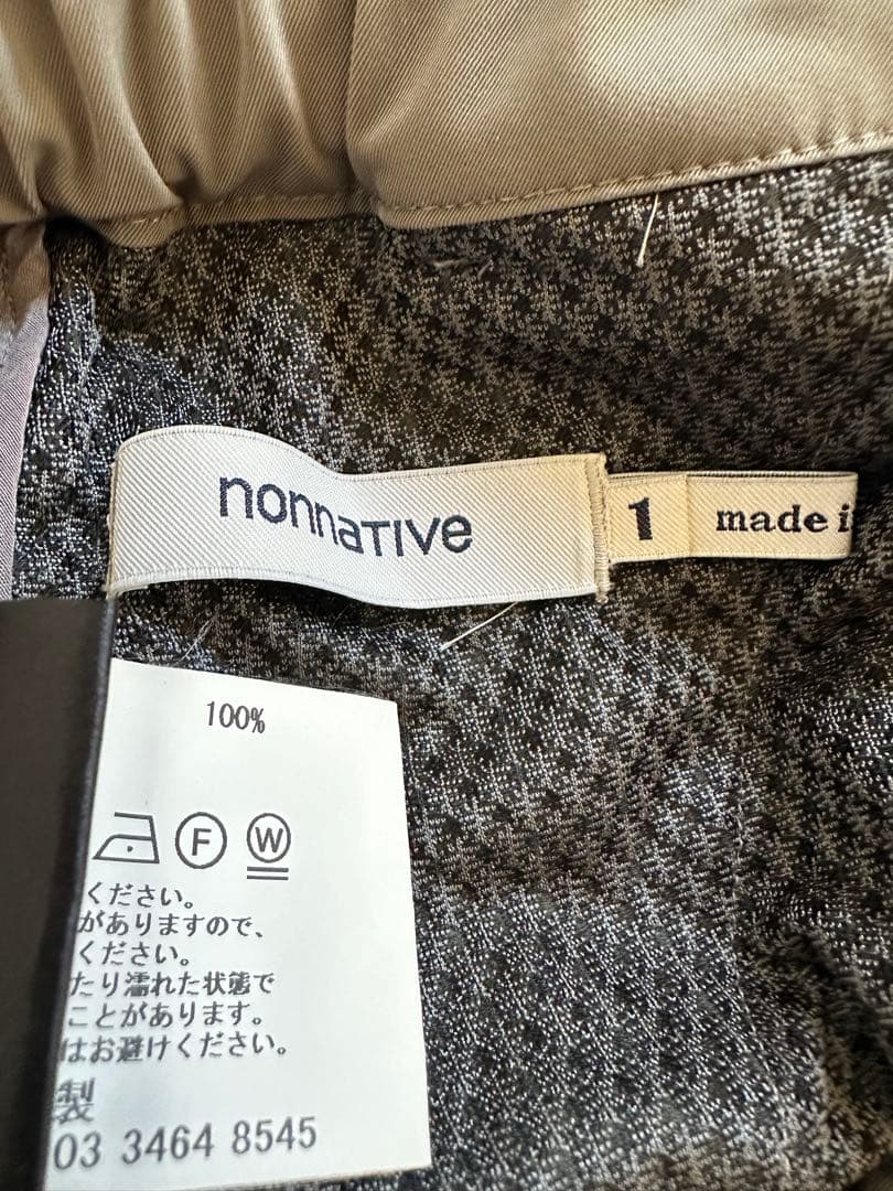 パンツ nonnative COACH EASY RIB PANTS DICROS 1