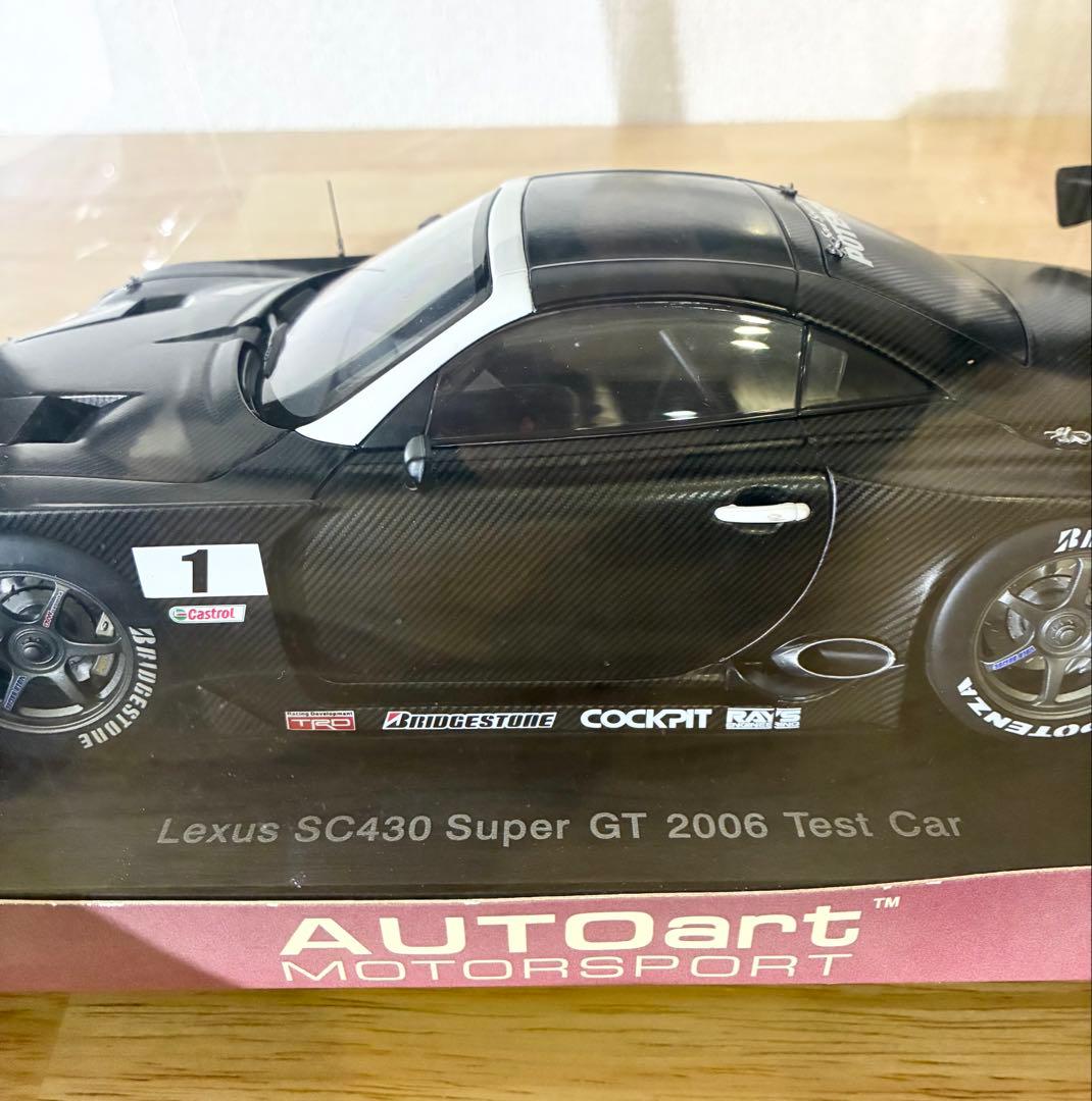 1/18 レクサス SC430 SUPER GT 2006 テストカー