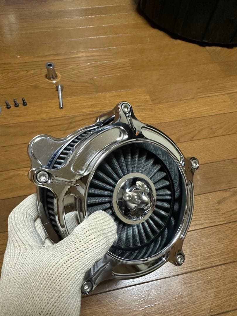 ハーレーツインカム用エアクリーナー