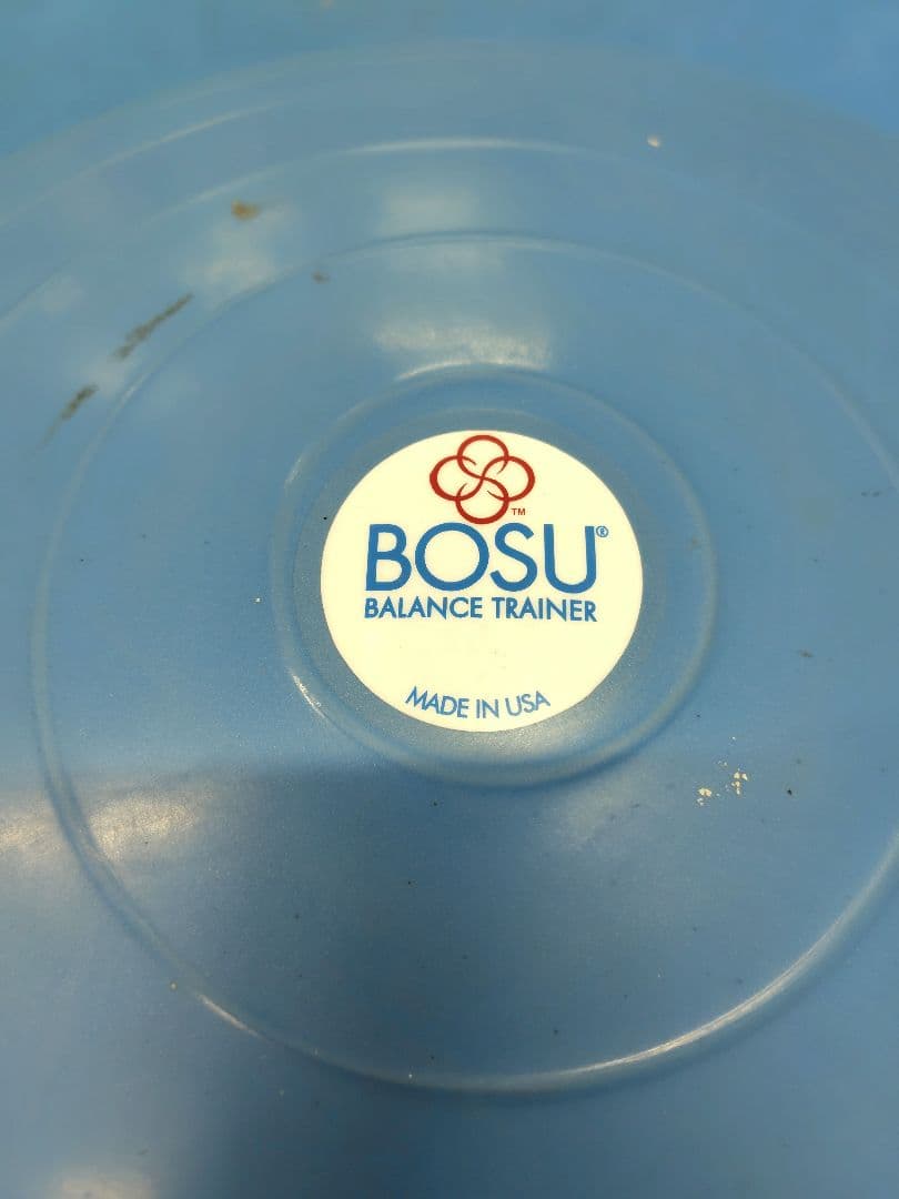 BOSU バランストレーナー ブルー 箱付き 中古 体幹トレーニング
