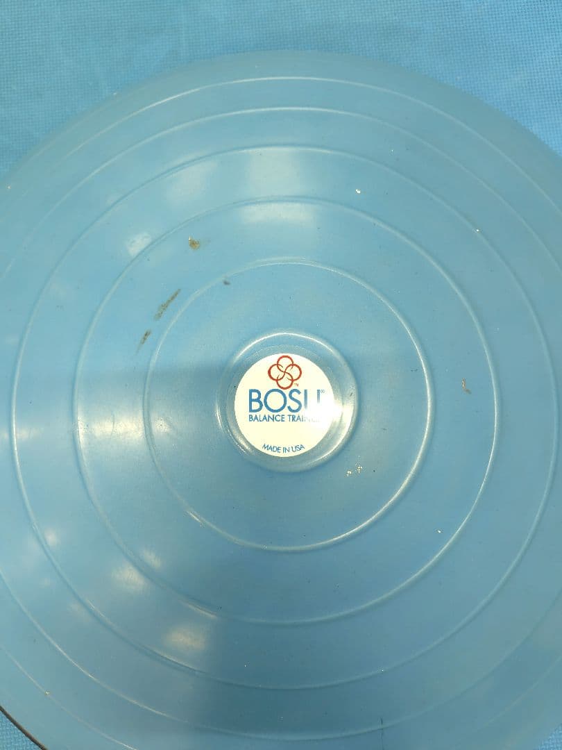 BOSU バランストレーナー ブルー 箱付き 中古 体幹トレーニング