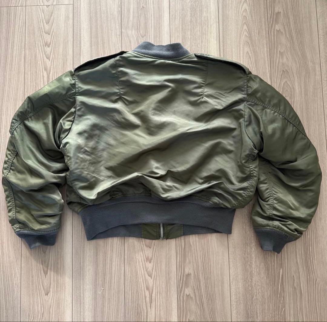アルファ L-2B フライトジャケット　米軍　90s MA-1 USA