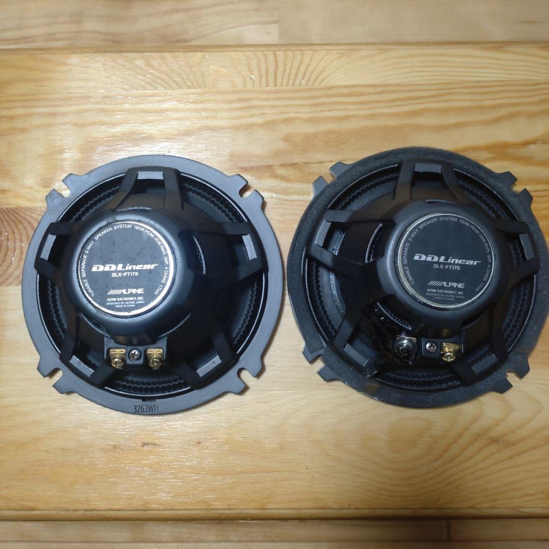 ALPINE　アルパイン　DLX-FT17S スピーカー