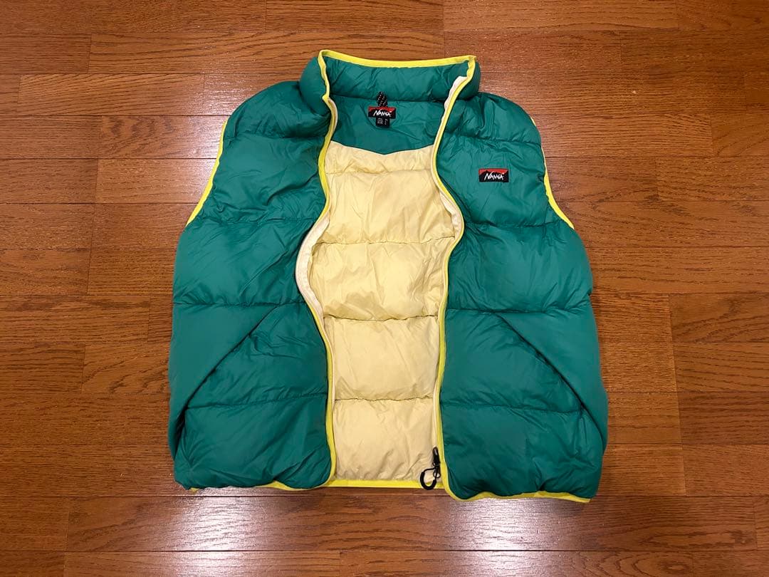 ナンガ　プレイランド　ダウンベスト　限定カラー