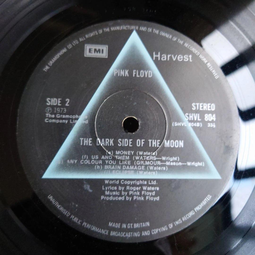 洋楽 UK2nd/Pink FloydTheDarkSideOf TheMoon