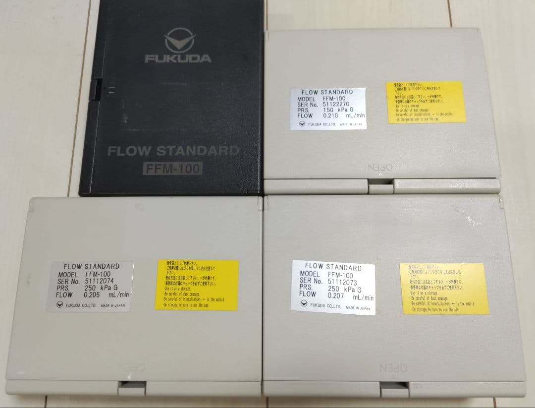 フクダ FFM-100 series フロースタンダード(負圧・低圧～中圧対応)