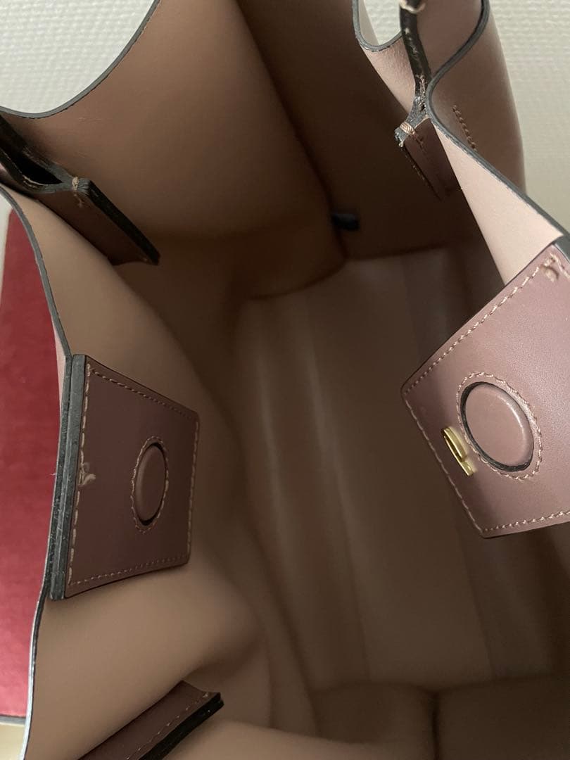 GIANNI CHIARINI ポーチ付きバッグ