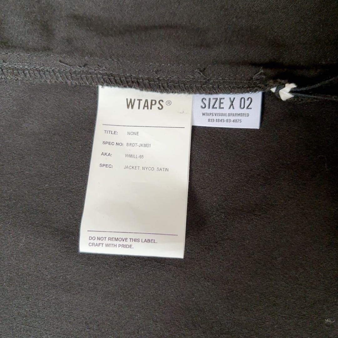 新品未使用 WTAPS ダブルタップス ミリタリージャケット Mサイズ 黒