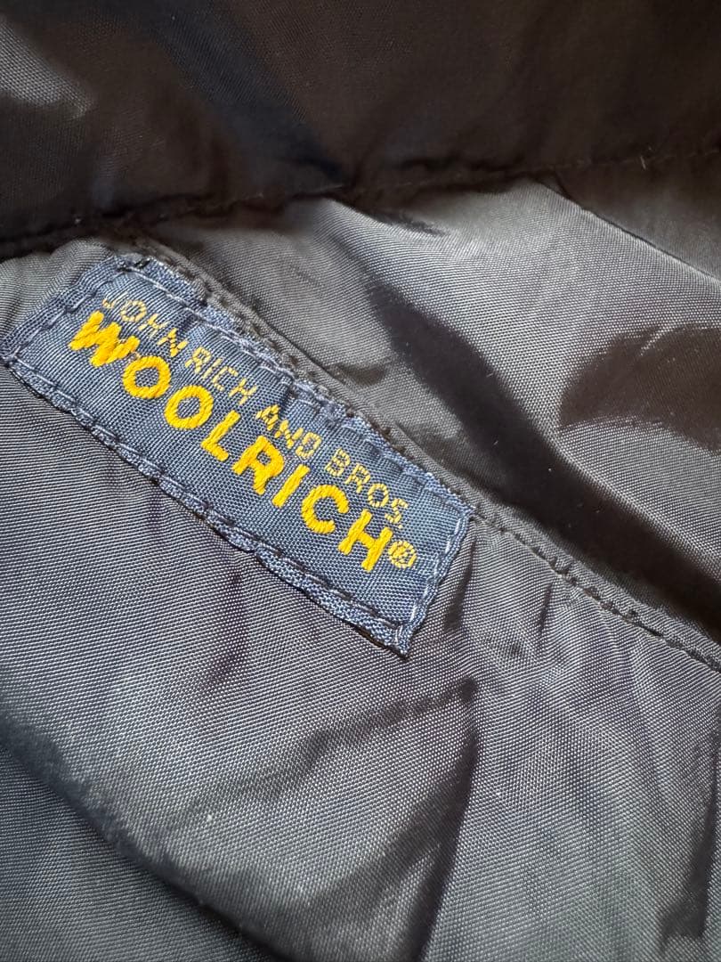 Woolrich ダウンベスト　XL ブラック　 ダウンジャケット