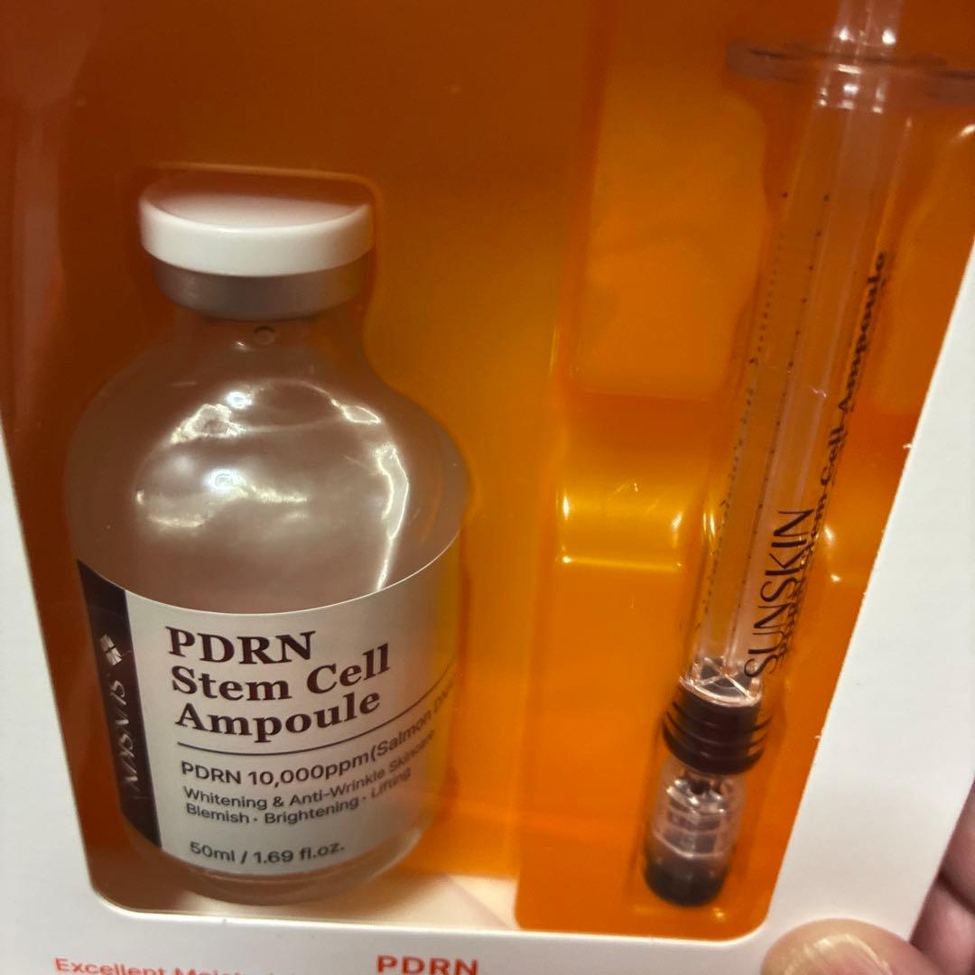 PDRN Stem Cell Ampoule & Sunskin セラムセット