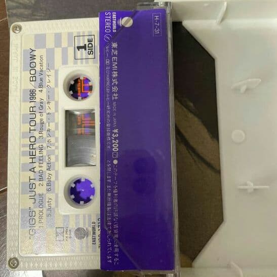 【初売り】BOOWY JUST A HERO TOUR 1986 初回限定