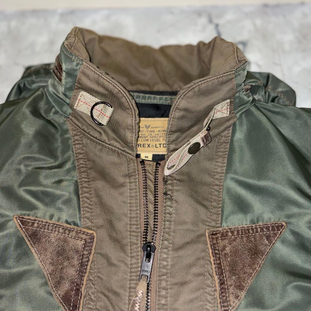 AVIREX 60周年記念/STYLE 6172074羊革使用フライトジャケット