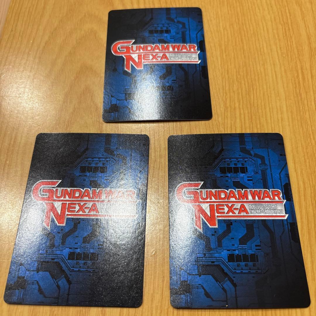 フルアーマーユニコーンガンダム　ガンダムウォーネグザ コレクタブルレア3枚