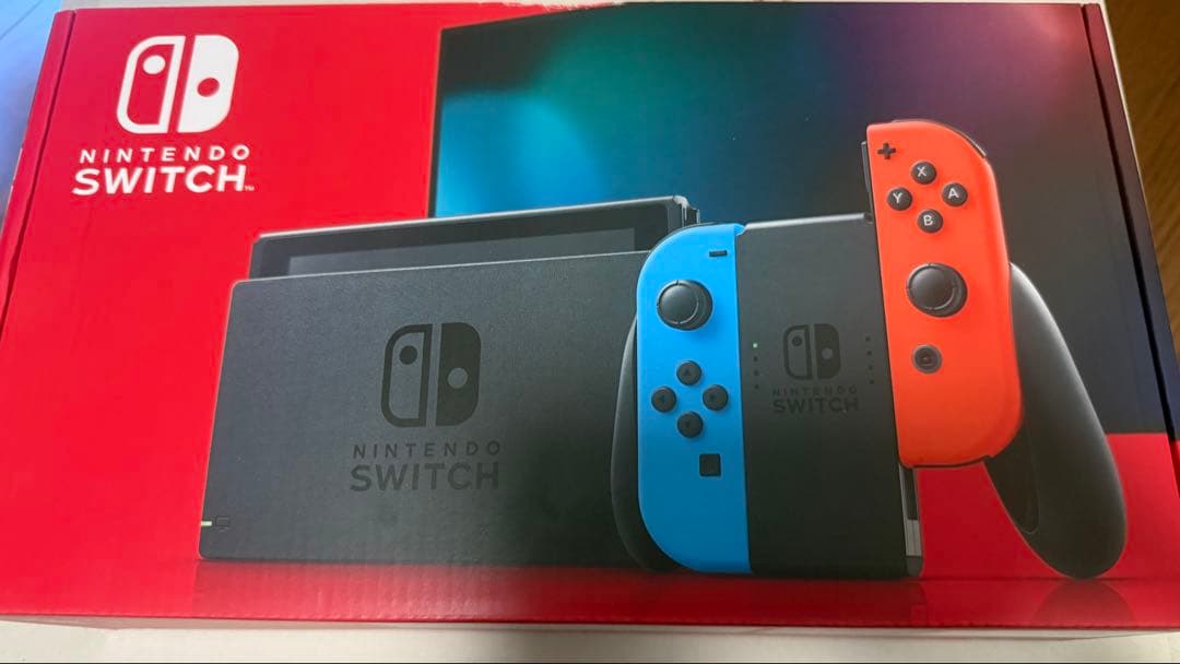 新品未開封‼︎Nintendo Switch ネオンブルー/ネオンレッド 本体