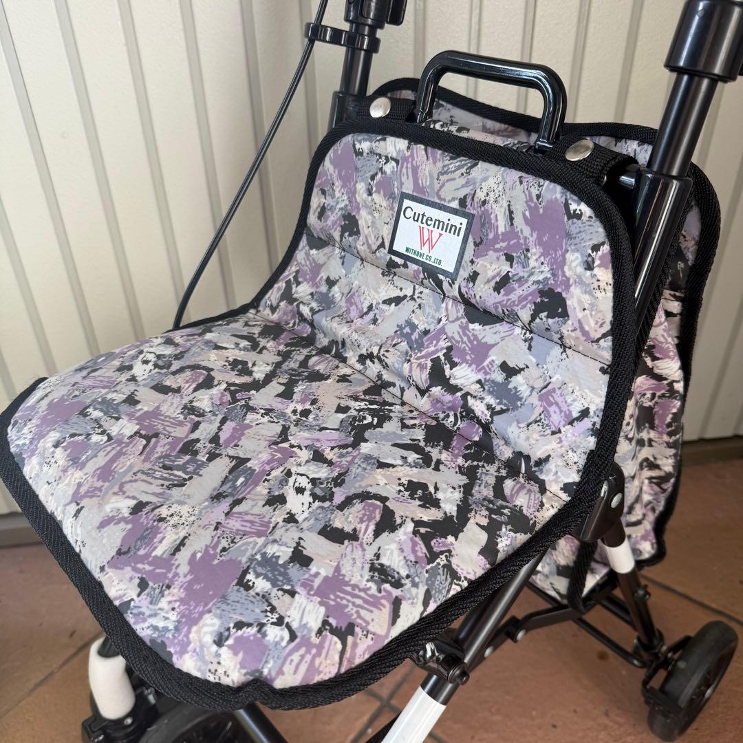 ウィズワン 象印ベビー シルバーカー キュートミニ W 手押し