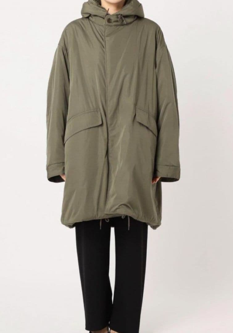 ap studio アーミーツイル 別注 リバーシブルコート モッズコート